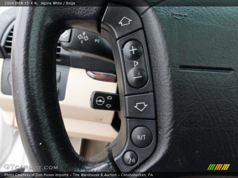 Alpine White / Beige 2004 BMW X5 4.4i