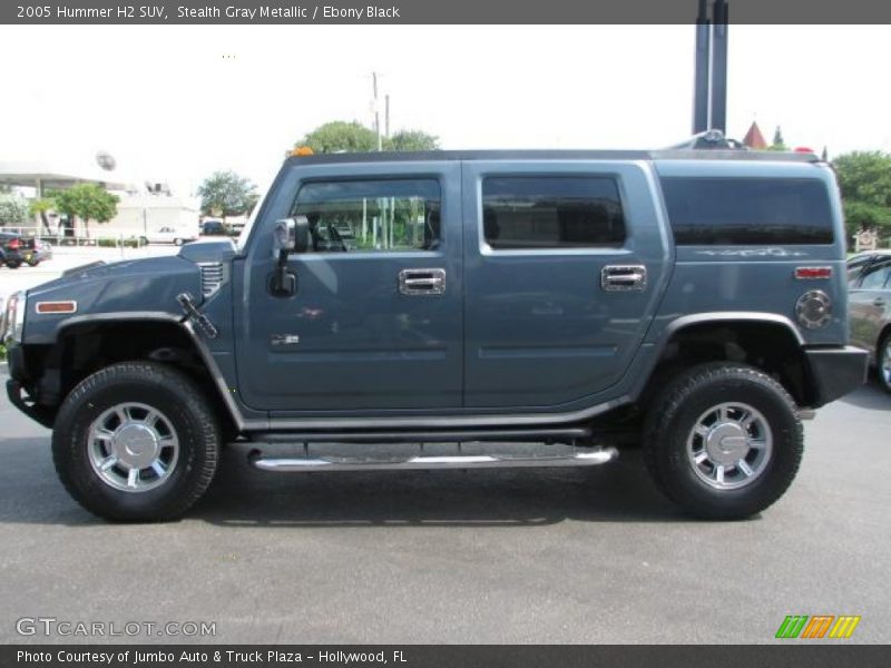 Stealth Gray Metallic / Ebony Black 2005 Hummer H2 SUV