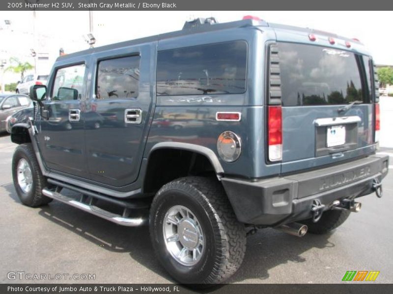 Stealth Gray Metallic / Ebony Black 2005 Hummer H2 SUV