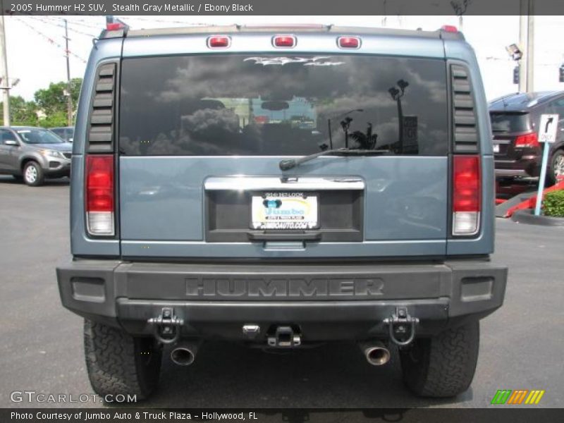 Stealth Gray Metallic / Ebony Black 2005 Hummer H2 SUV