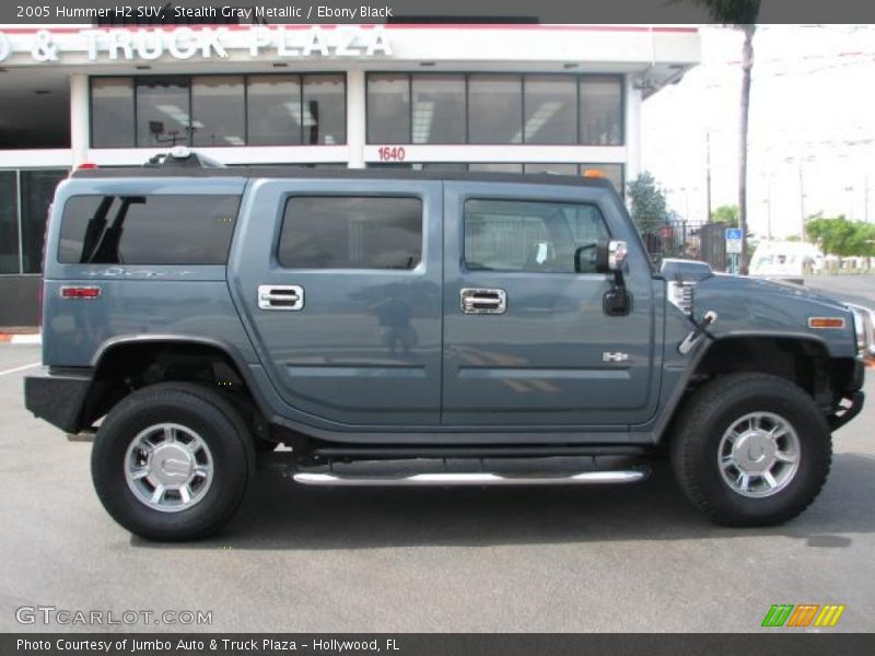 Stealth Gray Metallic / Ebony Black 2005 Hummer H2 SUV