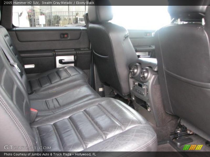 Stealth Gray Metallic / Ebony Black 2005 Hummer H2 SUV