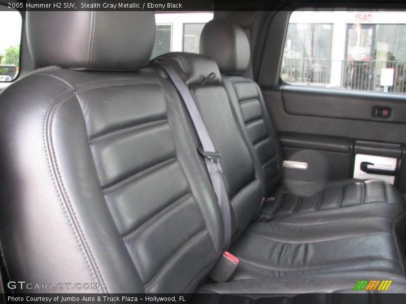 Stealth Gray Metallic / Ebony Black 2005 Hummer H2 SUV