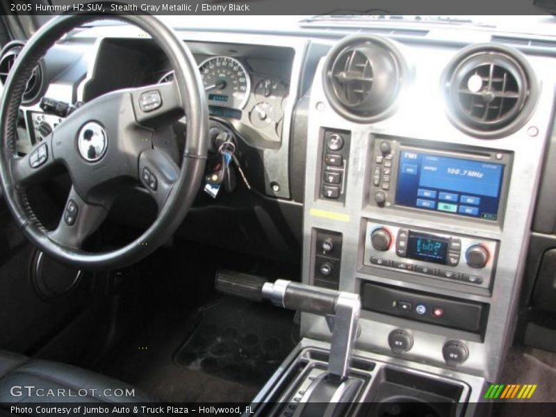 Stealth Gray Metallic / Ebony Black 2005 Hummer H2 SUV