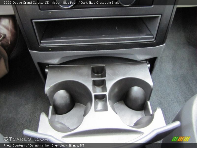 Modern Blue Pearl / Dark Slate Gray/Light Shale 2009 Dodge Grand Caravan SE