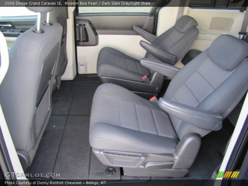 Modern Blue Pearl / Dark Slate Gray/Light Shale 2009 Dodge Grand Caravan SE
