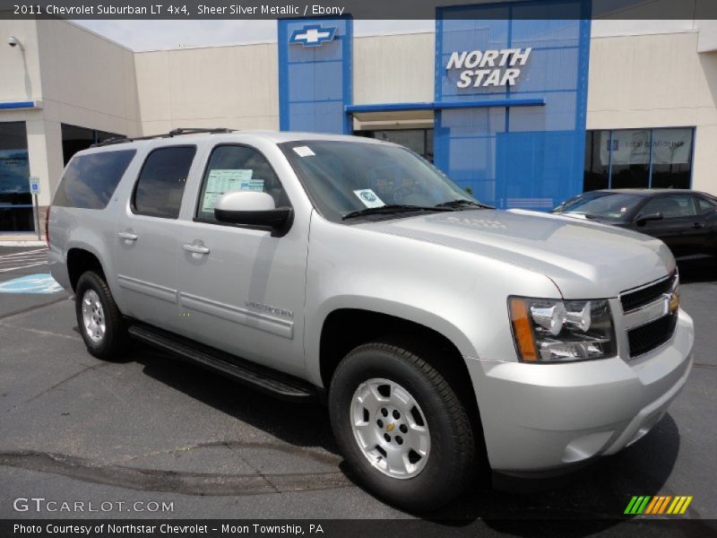 Sheer Silver Metallic / Ebony 2011 Chevrolet Suburban LT 4x4