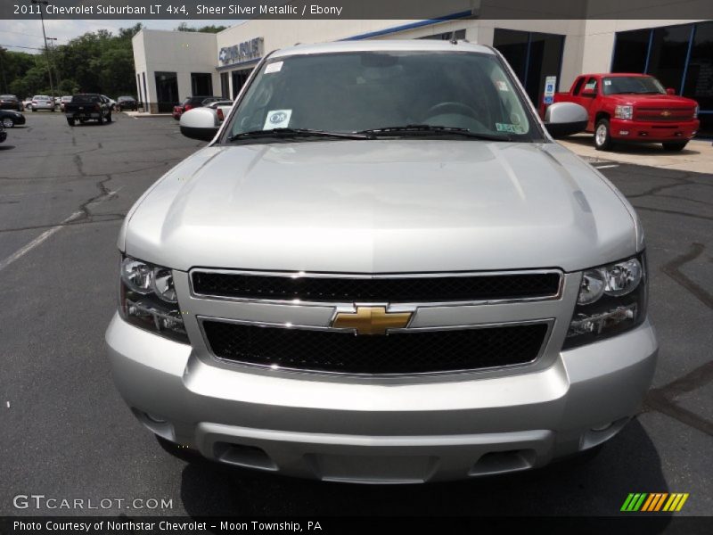 Sheer Silver Metallic / Ebony 2011 Chevrolet Suburban LT 4x4