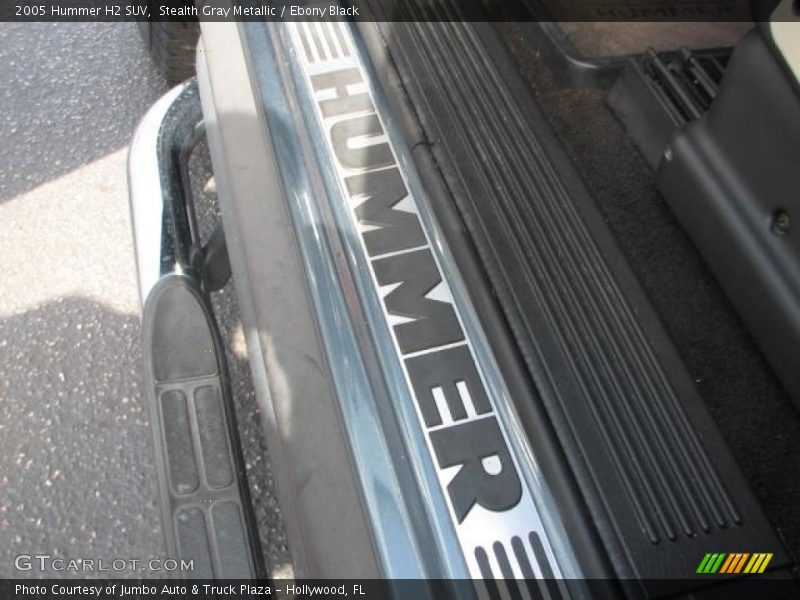 Stealth Gray Metallic / Ebony Black 2005 Hummer H2 SUV