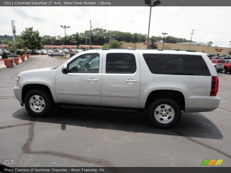 Sheer Silver Metallic / Ebony 2011 Chevrolet Suburban LT 4x4