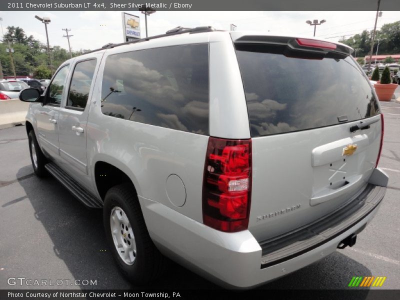 Sheer Silver Metallic / Ebony 2011 Chevrolet Suburban LT 4x4