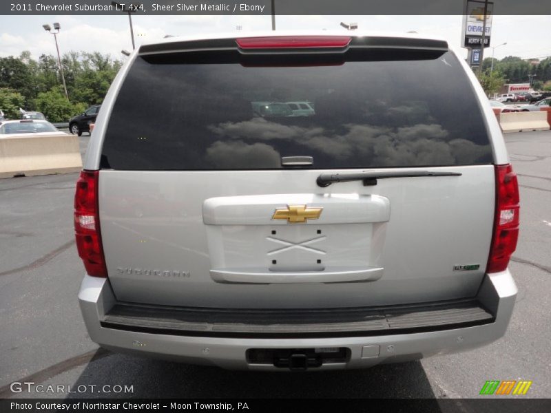 Sheer Silver Metallic / Ebony 2011 Chevrolet Suburban LT 4x4