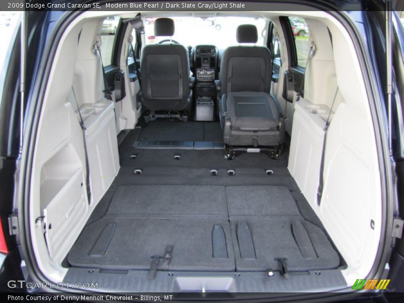 Modern Blue Pearl / Dark Slate Gray/Light Shale 2009 Dodge Grand Caravan SE