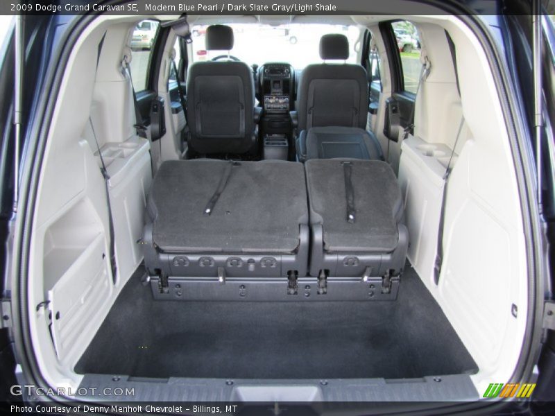 Modern Blue Pearl / Dark Slate Gray/Light Shale 2009 Dodge Grand Caravan SE