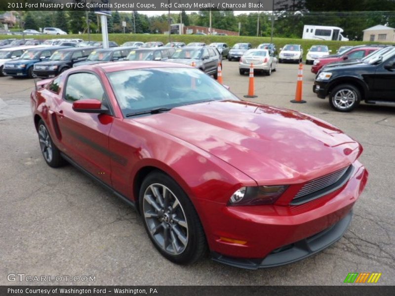 Front 3/4 View of 2011 Mustang GT/CS California Special Coupe