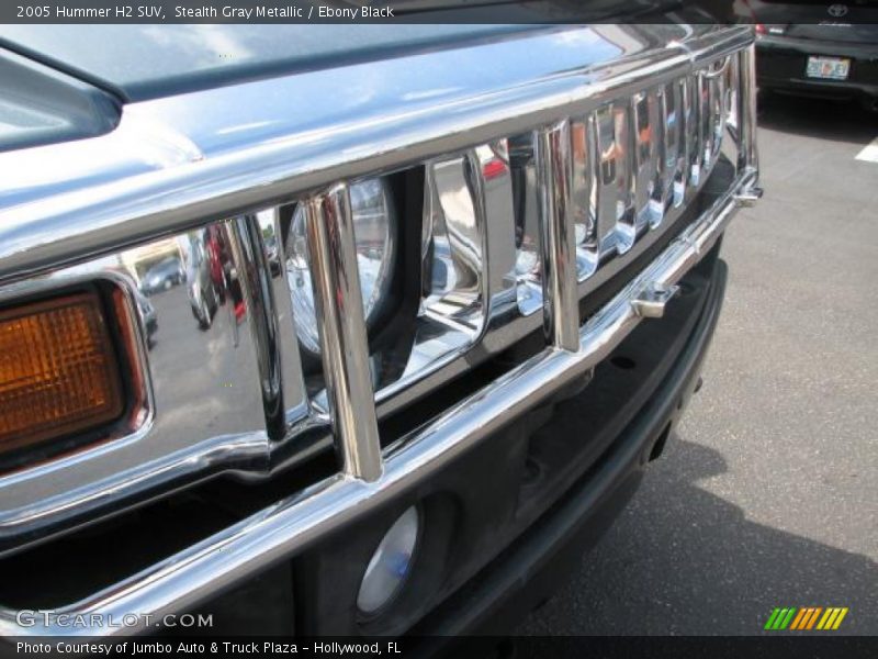 Stealth Gray Metallic / Ebony Black 2005 Hummer H2 SUV