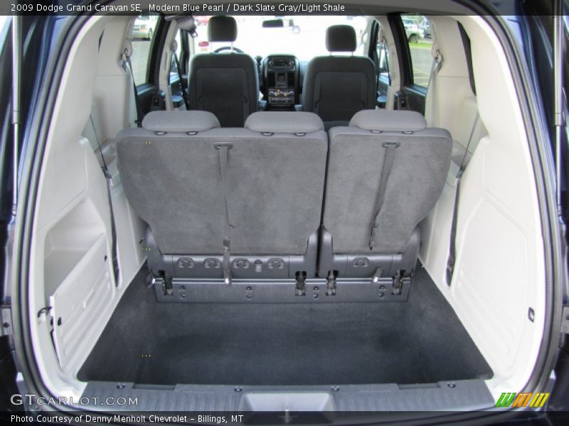 Modern Blue Pearl / Dark Slate Gray/Light Shale 2009 Dodge Grand Caravan SE