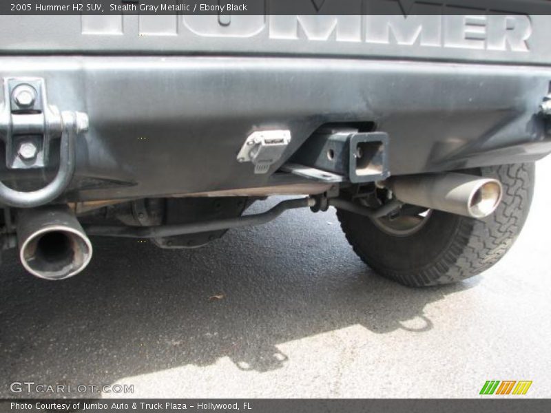 Stealth Gray Metallic / Ebony Black 2005 Hummer H2 SUV
