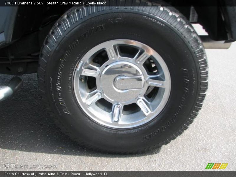 Stealth Gray Metallic / Ebony Black 2005 Hummer H2 SUV