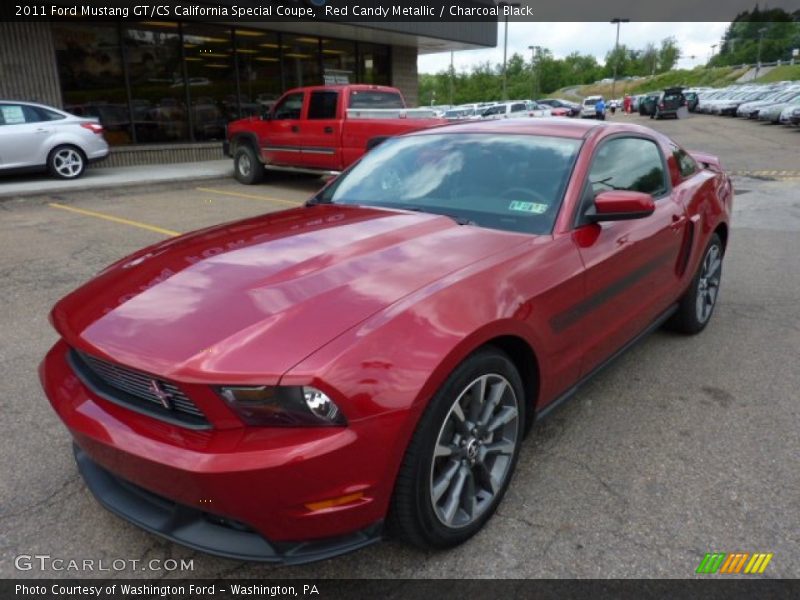 Front 3/4 View of 2011 Mustang GT/CS California Special Coupe