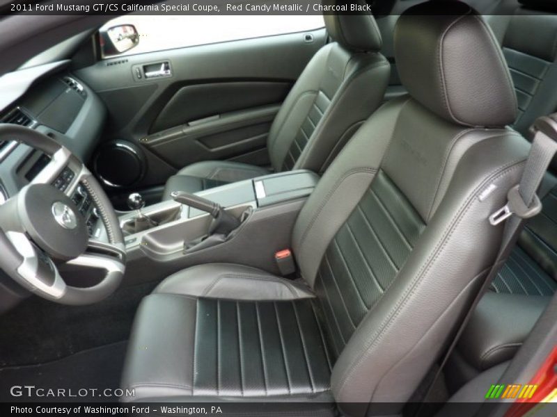  2011 Mustang GT/CS California Special Coupe Charcoal Black Interior