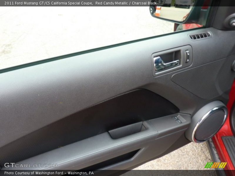 Red Candy Metallic / Charcoal Black 2011 Ford Mustang GT/CS California Special Coupe