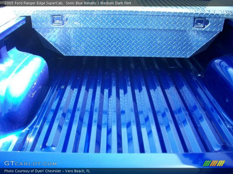 Sonic Blue Metallic / Medium Dark Flint 2005 Ford Ranger Edge SuperCab