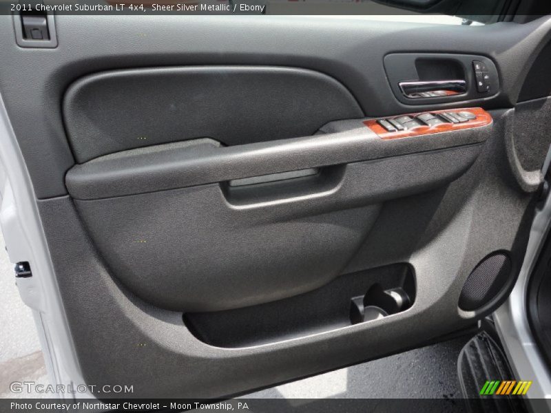 Sheer Silver Metallic / Ebony 2011 Chevrolet Suburban LT 4x4