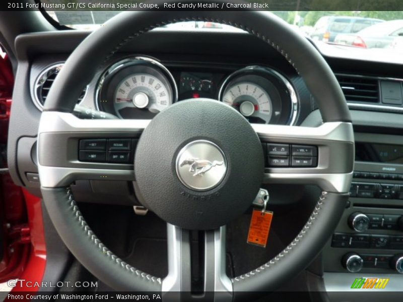  2011 Mustang GT/CS California Special Coupe Steering Wheel