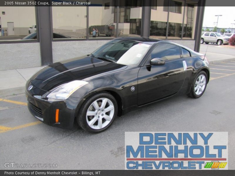 Super Black / Charcoal 2005 Nissan 350Z Coupe