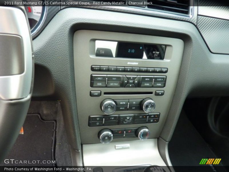 Controls of 2011 Mustang GT/CS California Special Coupe