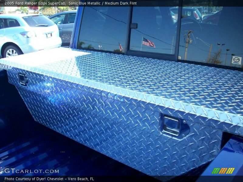 Sonic Blue Metallic / Medium Dark Flint 2005 Ford Ranger Edge SuperCab
