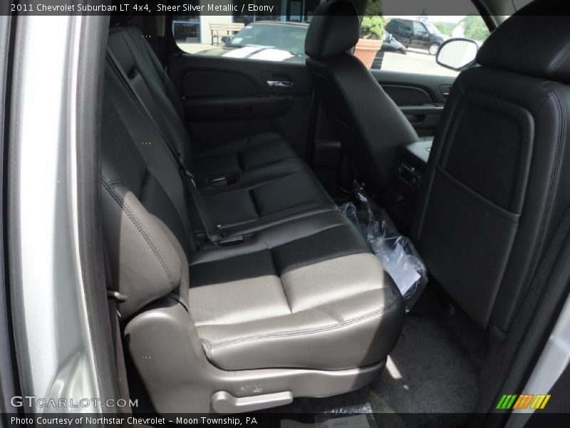 Sheer Silver Metallic / Ebony 2011 Chevrolet Suburban LT 4x4