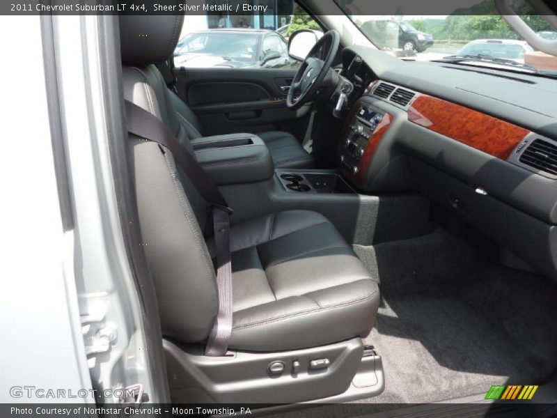 Sheer Silver Metallic / Ebony 2011 Chevrolet Suburban LT 4x4