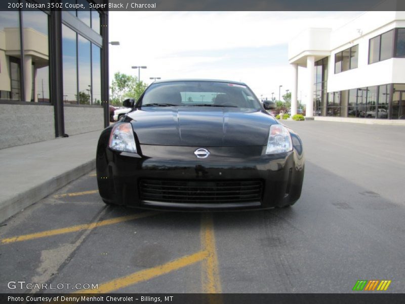 Super Black / Charcoal 2005 Nissan 350Z Coupe