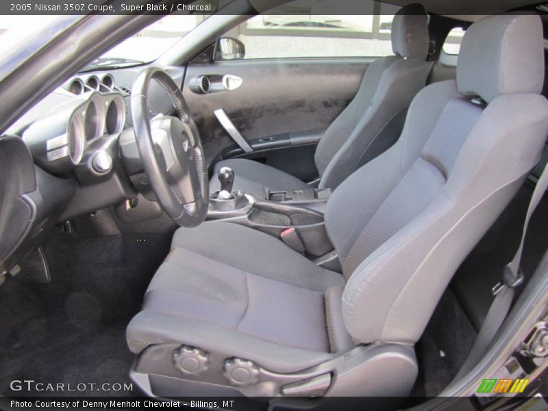 Super Black / Charcoal 2005 Nissan 350Z Coupe
