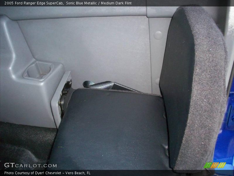 Sonic Blue Metallic / Medium Dark Flint 2005 Ford Ranger Edge SuperCab