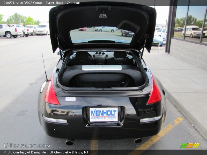 Super Black / Charcoal 2005 Nissan 350Z Coupe