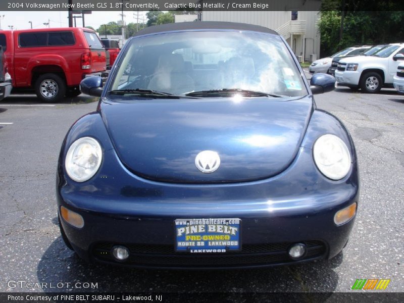 Galactic Blue Metallic / Cream Beige 2004 Volkswagen New Beetle GLS 1.8T Convertible