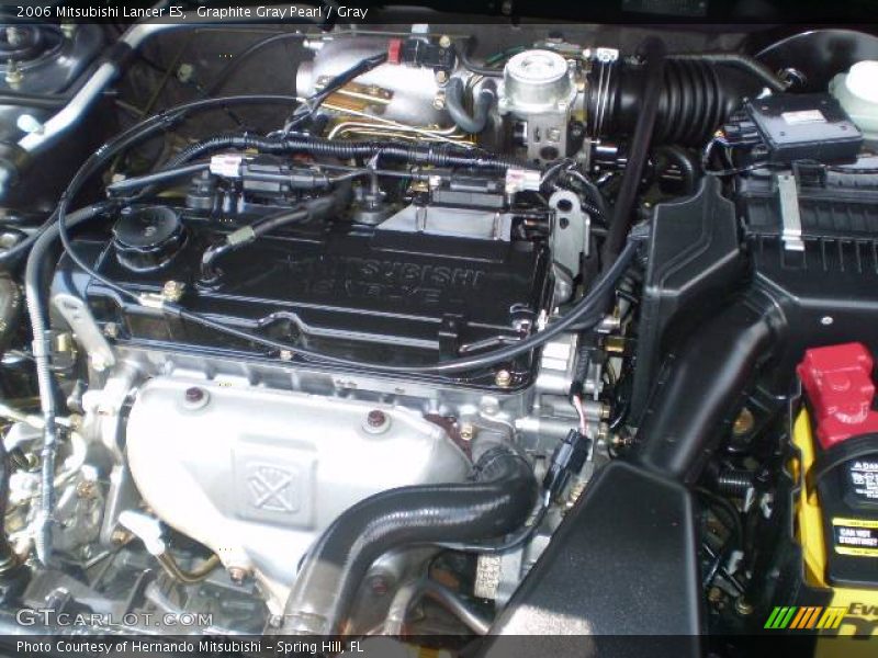 Graphite Gray Pearl / Gray 2006 Mitsubishi Lancer ES