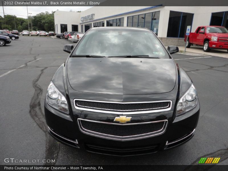 Black Granite Metallic / Ebony 2012 Chevrolet Malibu LT