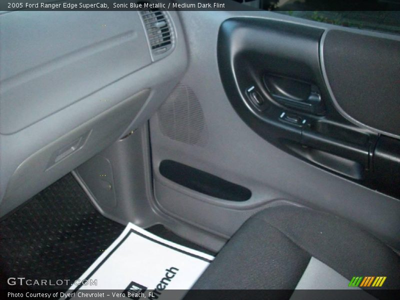 Sonic Blue Metallic / Medium Dark Flint 2005 Ford Ranger Edge SuperCab