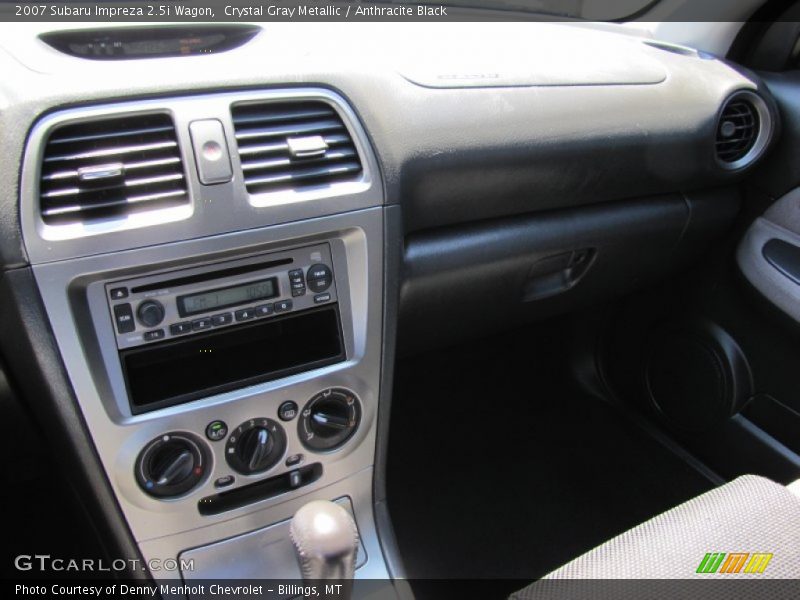 Crystal Gray Metallic / Anthracite Black 2007 Subaru Impreza 2.5i Wagon