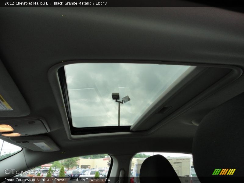 Black Granite Metallic / Ebony 2012 Chevrolet Malibu LT