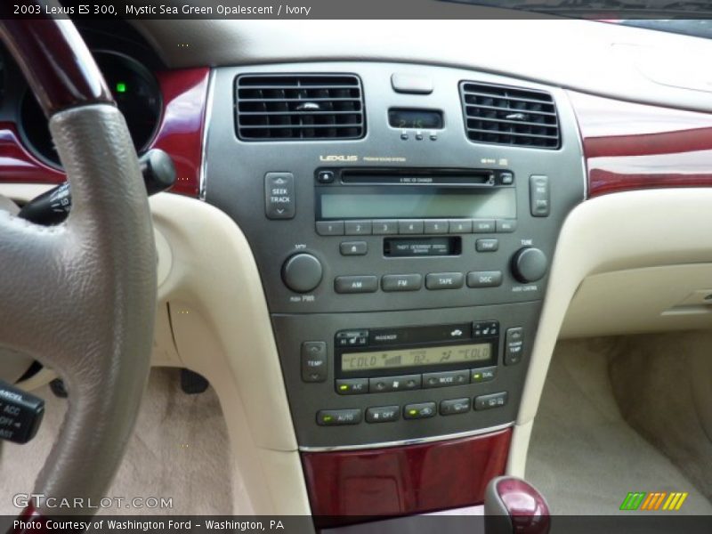 Mystic Sea Green Opalescent / Ivory 2003 Lexus ES 300