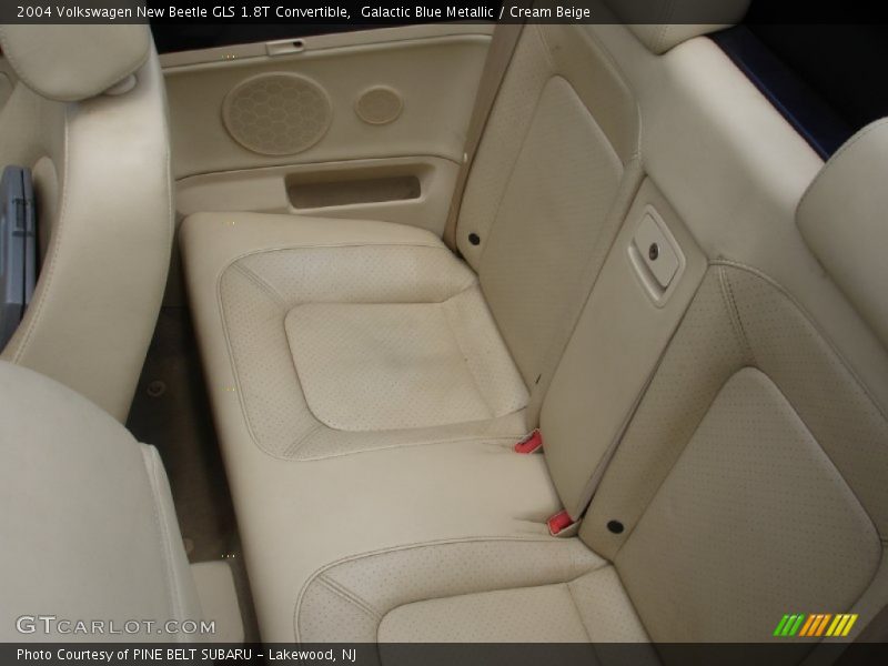 Galactic Blue Metallic / Cream Beige 2004 Volkswagen New Beetle GLS 1.8T Convertible