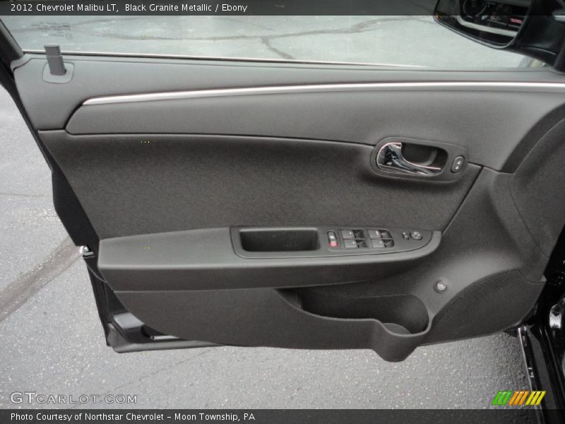 Black Granite Metallic / Ebony 2012 Chevrolet Malibu LT