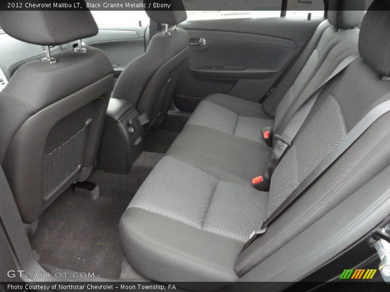 Black Granite Metallic / Ebony 2012 Chevrolet Malibu LT