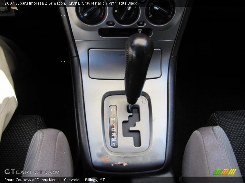 Crystal Gray Metallic / Anthracite Black 2007 Subaru Impreza 2.5i Wagon