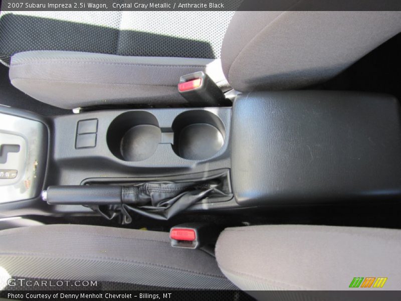 Crystal Gray Metallic / Anthracite Black 2007 Subaru Impreza 2.5i Wagon